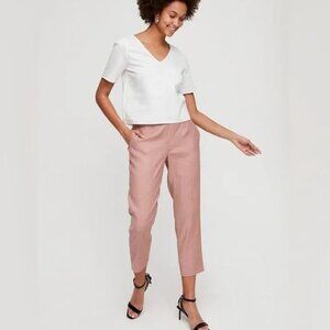 Aritzia Babaton Conan Linen Pant